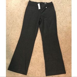 New York & Company Pinstripe Pull-On Bootcut Pants